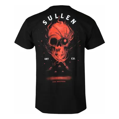 men's t-shirt SULLEN - RED GHOSTS - BLACK