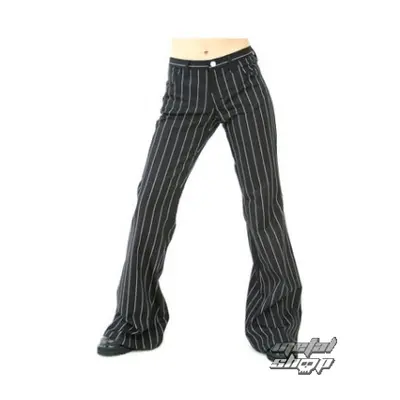 pants women Aderlass - Bell Bottom Pin Stripe