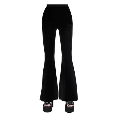 Women's pants KILLSTAR - Moondance Bell - BLACK