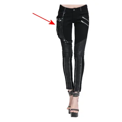 women's pants DEVIL FASHION - DAMAGED