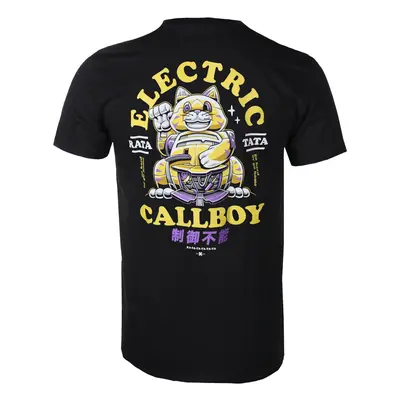 men's t-shirt Electric Callboy - Ratatata Lucky Cat - Black