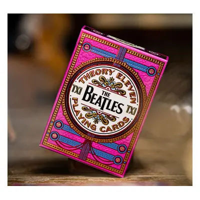 playing cards The Beatles - Pink Version