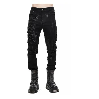 men's trousers DEVIL FASHION - London Punk Slim-Fit Punk