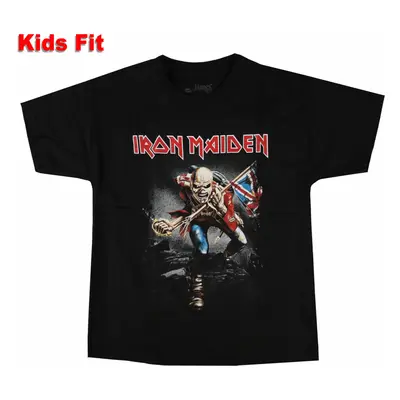 children's T-shirt Iron Maiden - Trooper - BLACK - ROCK OFF