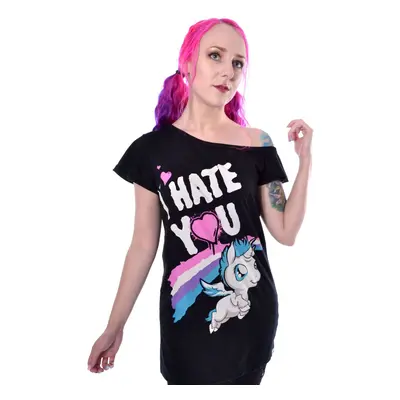 t-shirt women's - HATE YOU - CUPCAKE CULT