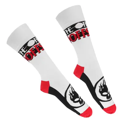 socks Offspring - Flaming Skull Logo - ROCK OFF