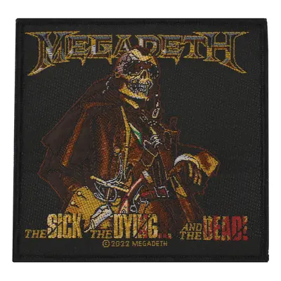 patch MEGADETH - THE SICK, THE DYING AND THE DEAD - RAZAMATAZ