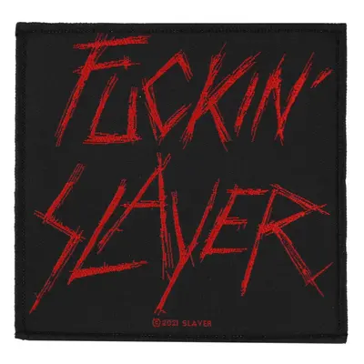 applique SLAYER - FUCKIN' SLAYER - RAZAMATAZ