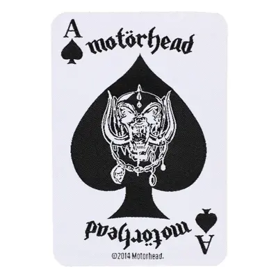 patch Motörhead - ACE OF SPADES CARD - RAZAMATAZ