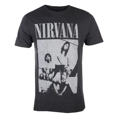 men's T-Shirt Nirvana - Sitting - ROCK OFF