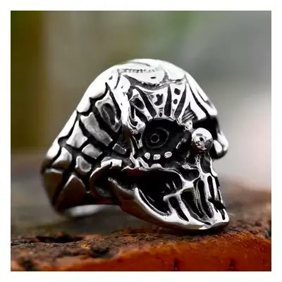 ring Skull Punk Clown