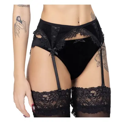 garter belt KILLSTAR - Mephistan Muse - Black