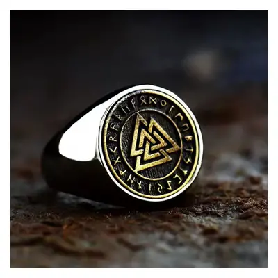 ring Viking Gold Retro