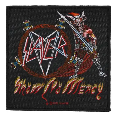 applique SLAYER - SHOW NO MERCY - RAZAMATAZ