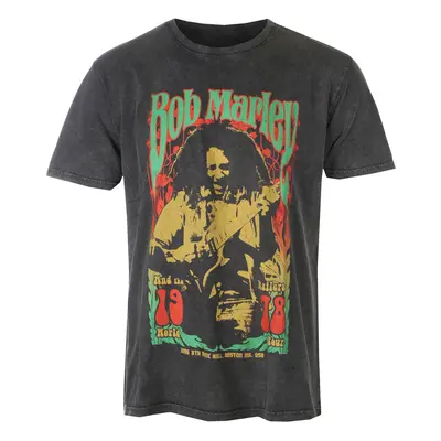 men's t-shirt Bob Marley - Stone Wash - ROCK OFF