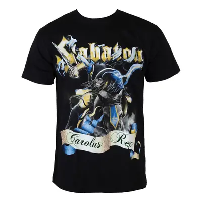 men's t-shirt Sabaton - Carolus Rex - Black - CARTON