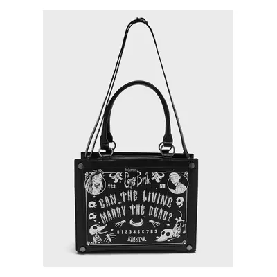 handbag (bag) KILLSTAR x CORPSE BRIDE - Marry The Dead - Black