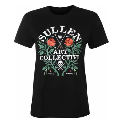 women's t-shirt SULLEN - PUSHERS - BLACK