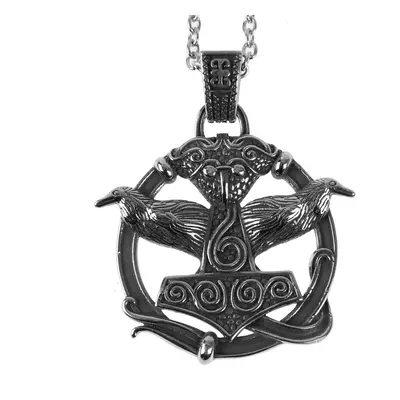 pendant Two Mysterious Crow