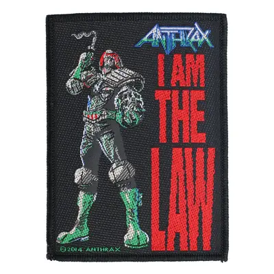 Patch Anthrax - I Am The Law - RAZAMATAZ