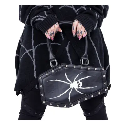 handbag (bag) HEARTLESS - WIDOW MAKER - BLACK