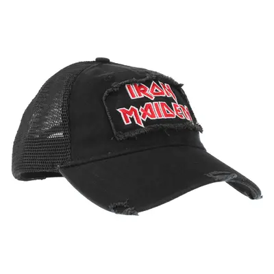 cap Iron Maiden - Scuffed Logo - ROCK OFF