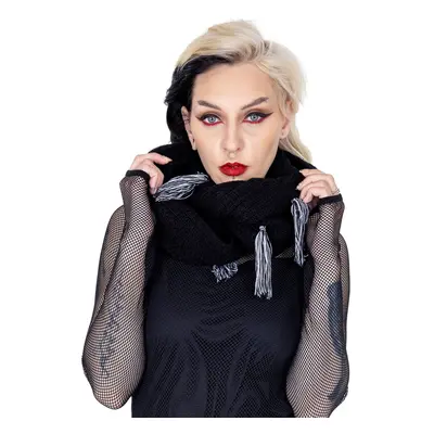 scarf HEARTLESS - HEXED - BLACK