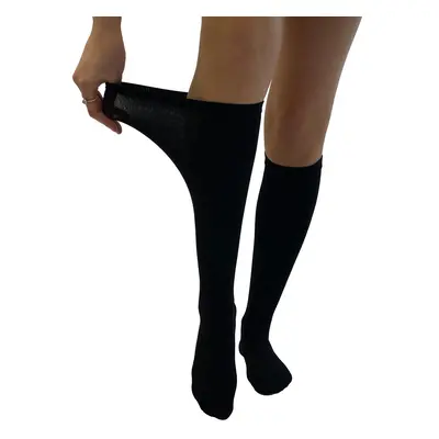 knee socks PAMELA MANN - Denier Super Wide - Black