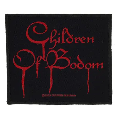 patch CHILDREN OF BODOM - BLOOD LOGO - RAZAMATAZ