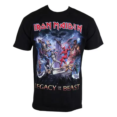 t-shirt metal men's Iron Maiden - Legacy Of The Beast - ROCK OFF