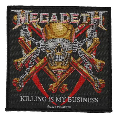 Patch MEGADETH - KILLING IS MY BUSINESS - RAZAMATAZ