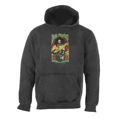 men's sweatshirt Bob Marley - Stone Wash - ROCK OFF