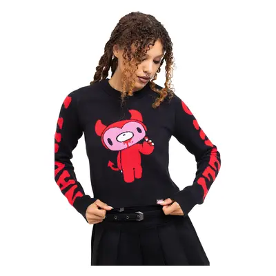 women's sweater KILLSTAR x GLOOMY the Naughty Grizzly - Naughty Grizzly - Black