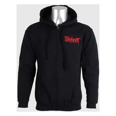 hoodie men Slipknot - Skull Teeth - Black - Bravado