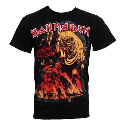 t-shirt men Iron Maiden - The Number of the Beast - EMI