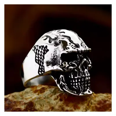 ring Skull Biker