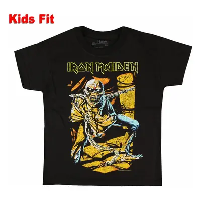 children's T-shirt Iron Maiden - Piece Of Mind - BLACK - ROCK OFF