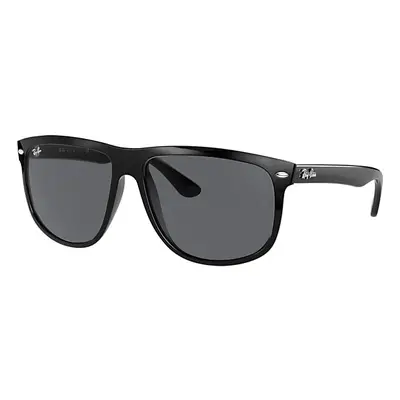 Ray-Ban Sunglasses Man Boyfriend - Black Frame Grey Lenses 60-15