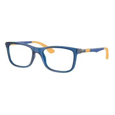 Ray-Ban Eyeglasses Children Rb1549 Optics Kids - Sand Blue Frame Clear Lenses Polarized 48-16