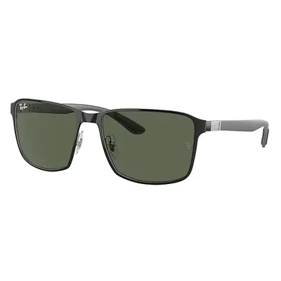 Ray-Ban Sunglasses Unisex Rb3721 - Silver Frame Green Lenses 59-17