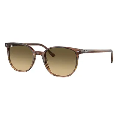 Ray-Ban Sunglasses Unisex Elliot - Striped Brown Frame Brown Lenses 52-19