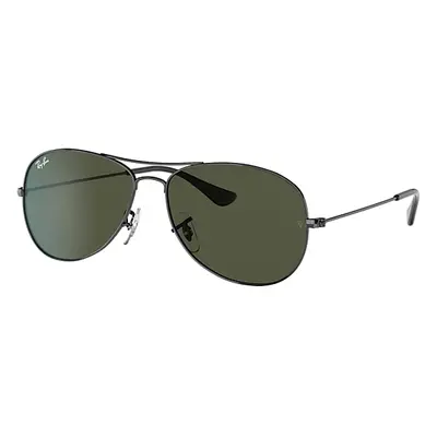 Ray-Ban Sunglasses Man Cockpit - Gunmetal Frame Green Lenses 56-14