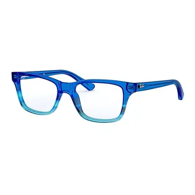 Ray-Ban Eyeglasses Children Rb1536 Optics Kids - Blue Frame Clear Lenses Polarized 48-16