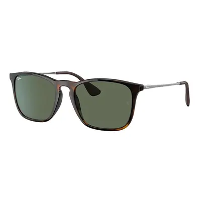 Ray-Ban Sunglasses Man Chris - Light Havana Frame Green Lenses 54-18