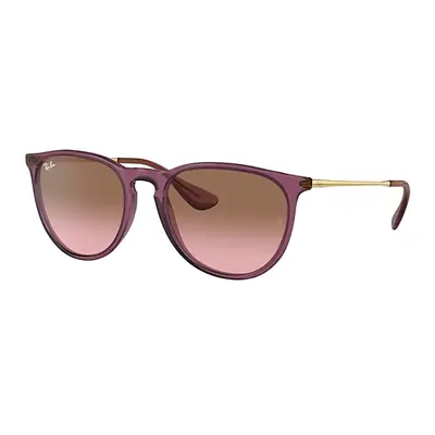 Ray-Ban Sunglasses Woman Erika Classic - Transparent Violet Frame Pink Lenses 54-18