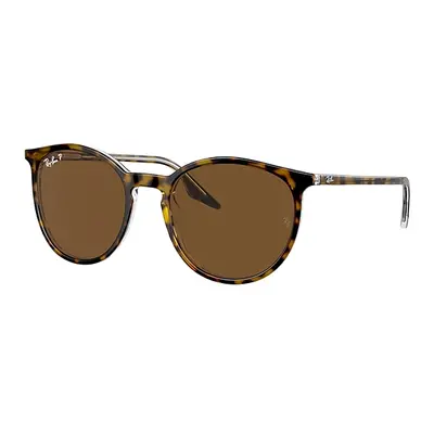 Ray-Ban Sunglasses Unisex Rb2204 - Havana On Transparent Frame Brown Lenses Polarized 54-20