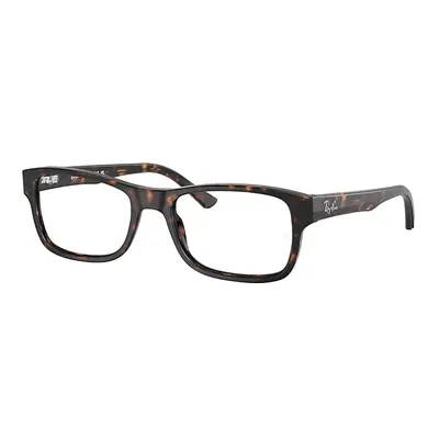 Ray-Ban Eyeglasses Unisex Rb5268 Optics - Havana Frame Demo Lens Lenses Polarized 50-17