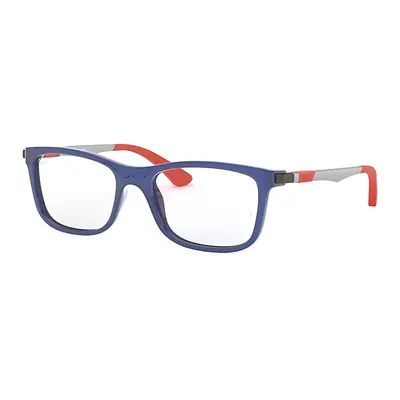 Ray-Ban Eyeglasses Children Rb1549 Optics Kids - Transparent Blue Frame Clear Lenses Polarized 4