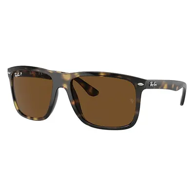 Ray-Ban Sunglasses Unisex Boyfriend Two - Havana Frame Brown Lenses Polarized 60-18