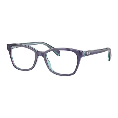 Ray-Ban Eyeglasses Children Rb1591 Optics Kids - Top Blue & Violet & Light Blue Frame Demo Lens 